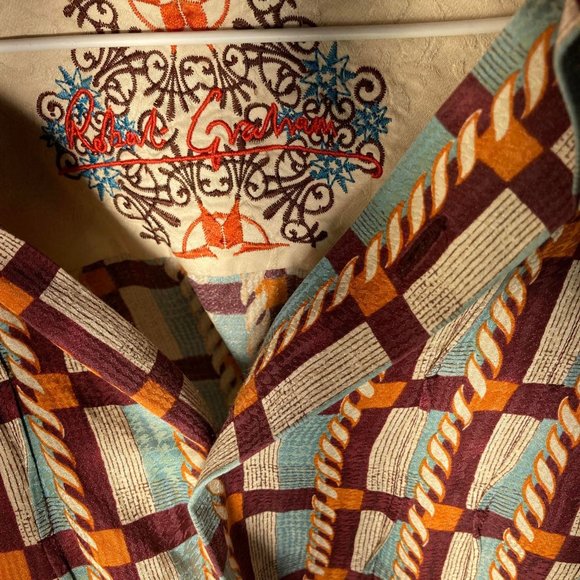 Robert Graham XL Dress Shirt - Like New - Picture 2 of 4